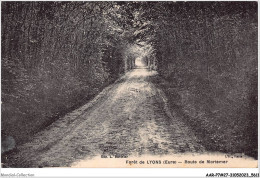 Delcampe - AARP7-0558 - LYONS-LA-FORET - Route De Mortemer - Lyons-la-Forêt
