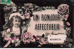 Delcampe - MIKIGP1-031-17 UN BONJOUR AFFECTUEUX DE MIRAMBEAU - Mirambeau