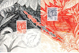 Delcampe - CARTE MAXIMUM #23591 NOUVELLE CALEDONIE NOUMEA 1993 CAGOU OISEAU - Maximum Cards