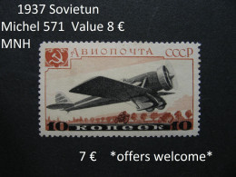 Delcampe - Russia Soviet 1937, Russland Soviet 1937, Russie Soviet 1937, Michel 571, Mi 571, MNH   [09] - Ungebraucht