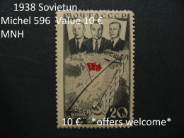 Delcampe - Russia Soviet 1938, Russland Soviet 1938, Russie Soviet 1938, Michel 596, Mi 596, MNH   [09] - Ungebraucht