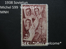 Delcampe - Russia Soviet 1938, Russland Soviet 1938, Russie Soviet 1938, Michel 599, Mi 599, MNH   [09] - Ungebraucht