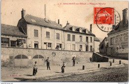 Delcampe - 51 JONCHERY SUR VESLE - La Place Du Marche - Jonchery-sur-Vesle