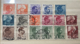 Delcampe - Lot Obliterate România - Used Stamps
