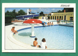 Delcampe - 16 Rouillac La Piscine ( Toboggan, Champignon ) - Rouillac