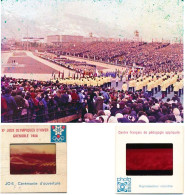 Delcampe - Diapositive Diapo N°7  Les Jeux Olympiques D'Hiver GRENOBLE 1968 JO6 Cérémonie D'ouverture Olympic Games JO 68 - Diapositives (slides)