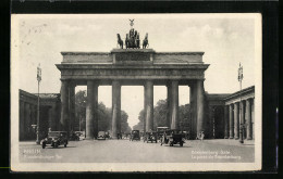 Delcampe - AK Berlin, Blick Zum Brandenburger Tor - Sonstige & Ohne Zuordnung