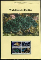 Delcampe - Marshall Inseln 1986 WWF Wirbellose #GI400 - Islas Marshall