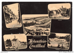 Delcampe - AOKP13-1089-ALLEMAGNE - HOHENSTEIN-ERNSTTHAL - Weinkellerstrasse - Altmarkt - Rathaus - Sachsenring-rennen - Stadtbad - Hohenstein-Ernstthal