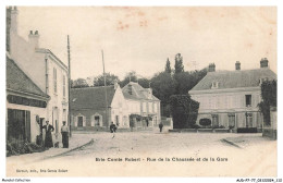 Delcampe - AUDP7-0487-77 - BRIE-COMTE-ROBERT - Rue De La Chaussée Et De La Gare - Vendue En Etat - Brie Comte Robert