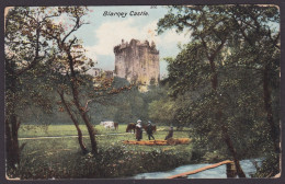 Delcampe - IRELAND 1907, Vintage Postcard Blarney Castle, The Strand, WWII - Cork