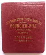 Delcampe - Roanne, 7, Rue Du Lycée - Bourgier-Piat - Fournitures Pour Modes, Soieries, Gros - Couverture De Carnet, Similicuir - Sonstige & Ohne Zuordnung