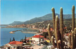 Delcampe - [-10%] FRANCE - Menton - Vue Générale - Nouveau Port - Vue Prise - Frontière Fanco Italienne - Oblit 1971 - Carte Postal - Menton