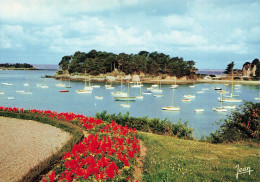 Delcampe - [-10%] FRANCE - St Briac - Estuaire Du Frémur - Jardins - Bateau - Transport - Fleurs - Bords - Paysage - Carte Postale - Saint-Briac