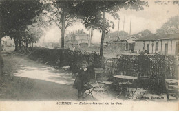 Delcampe - 78 ACHERES #24254 HOTEL RESTAURANT DE LA GARE - Acheres