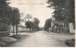 Delcampe - 78 ACHERES #MK54169 AVENUE DE CONFLANS - Acheres