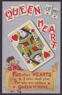 Delcampe - CPA Jeu De Cartes Carte à Jouer Playing Cards écrite - Speelkaarten