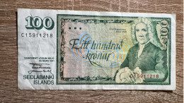Delcampe - Iceland，100 Kronur，1961，pick 50a，VF Condition - Iceland