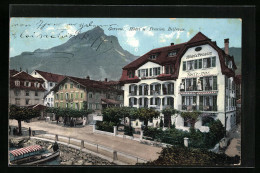 Delcampe - AK Gersau, Hotel Und Pension Bellevue - Gersau