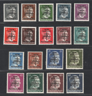 Delcampe - Lokalausgabe RAVENSBURG I-XIX (ohne XVI) ** Hitler 18 Werte, Postfrisch, 2400,-€ - Mint