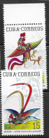Delcampe - Cuba Mnh ** Year Of The Rooster Set 2005 - Ongebruikt