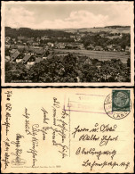 Delcampe - Ansichtskarte Dippoldiswalde Panorama-Ansicht Häuser Partie 1937 - Dippoldiswalde