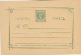 Delcampe - FILIPINAS ENTERO POSTAL ALFONSO XIII INFANTE 1898 - Filippijnen
