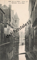 Delcampe - CPA 92 0096 PUTEAUX SEINE - Crue De La Seine Janvier 1910 - Rue De L'Église - Non Circulée - Puteaux