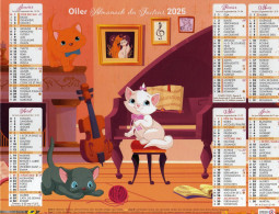 Delcampe - Calendrier Almanach La Poste PTT 2025 Dessins Animés - Big : 2001-...