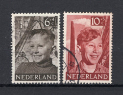 Delcampe - NEDERLAND 575/576 Gestempeld 1951 - Kinderzegels - Gebraucht