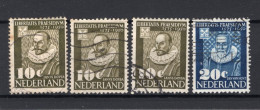 Delcampe - NEDERLAND 561/562 Gestempeld 1950 - 375 Jaar Leidse Universiteit -2 - Gebraucht