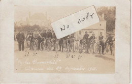 Delcampe - PLEUMARTIN  - La Course Du 29 Septembre 1913 ? Avec Les " Cycles DUMONTEIL " ( Carte Photo Prise Du  2 Rue Des Acacias ) - Pleumartin