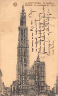 Delcampe - B495 Belgium 1924 Antwerp Anvers Cathedral Hoofdkerk Vintage Postcard - Sonstige & Ohne Zuordnung