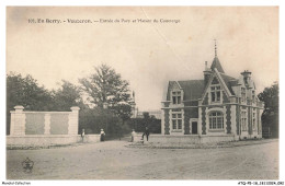 Delcampe - ATQP5-0381-18 - En Berry - VOUZERON - Entrée Du Parc Et Maison Du Concierge - Vouzeron