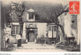 Delcampe - ABKP7-18-0584 - DUN-SUR-AURON - Maison De Charles Vii - Cour Interieur - Dun-sur-Auron