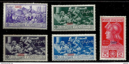 Delcampe - EGEO 1930 CASO FERRUCCI SERIE COMPLETA COMPLETE SET MNH - Egée (Carchi)