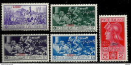 Delcampe - EGEO 1930 LIPSO LISSO FERRUCCI SERIE COMPLETA COMPLETE SET MNH - Egée (Lipso)