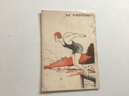 Delcampe - Carte Postale Ancienne Natation Édité Par Le Comité National Des U.C.J.G. Paris - Nuoto