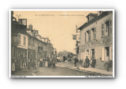 Delcampe - AWLP3-0175-18 - LA GUERCHE - La Grande Rue Et Route De Nevers - La Guerche Sur L'Aubois
