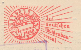 Delcampe - Meter Card Deutsche Reichspost / Germany 1937 MIAG - Mills Construction - Millstone - Windmills