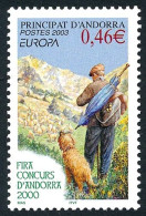 Delcampe - ANDORRE 2003 - Yv. 580 **   Faciale= 0,46 EUR - EUROPA. L'art De L'affiche  ..Réf.AND24025 - Unused Stamps