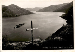 Delcampe - Ronco, Le Isole, Lago Maggiore (3806) * 9. 10. 1956 - Ronco Sopra Ascona