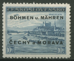 Delcampe - Böhmen Und Mähren 1939 Marken Mit Aufdruck 19 Postfrisch - Unused Stamps