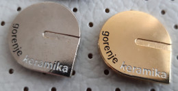 Delcampe - GORENJE Keramika  Electric Industry Household Appliances Slovenia Ex Yugoslavia Pins - Marques