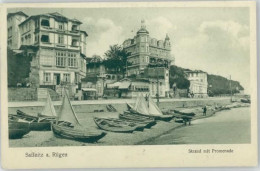 Delcampe - Sassnitz Ostseebad Ruegen Sassnitz Strandpromenade - Sassnitz