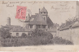 Delcampe - 21 - COTE D'OR - ARNAY LE DUC - FABRIQUE DE LIMES 1904 - Arnay Le Duc