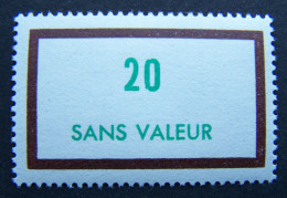 Delcampe - FICTIFS N°F200 NEUF ** SANS CHARNIERE (FICTIF F 200) - Phantom