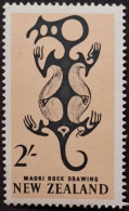 Delcampe - NOUVELLE ZELANDE / YT 396 / DESSIN MAHORI DANS LA ROCHE - ARCHEOLOGIE / NEUF ** / MNH - Prehistory