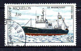 Delcampe - St Pierre Et Miquelon    - 1988 -  Flotte  - N° 493  - Oblit - Used - Gebruikt