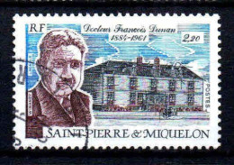 Delcampe - St Pierre Et Miquelon  - 1987  - Dr François Dunan - N° 476 - Oblit - Used - Gebruikt